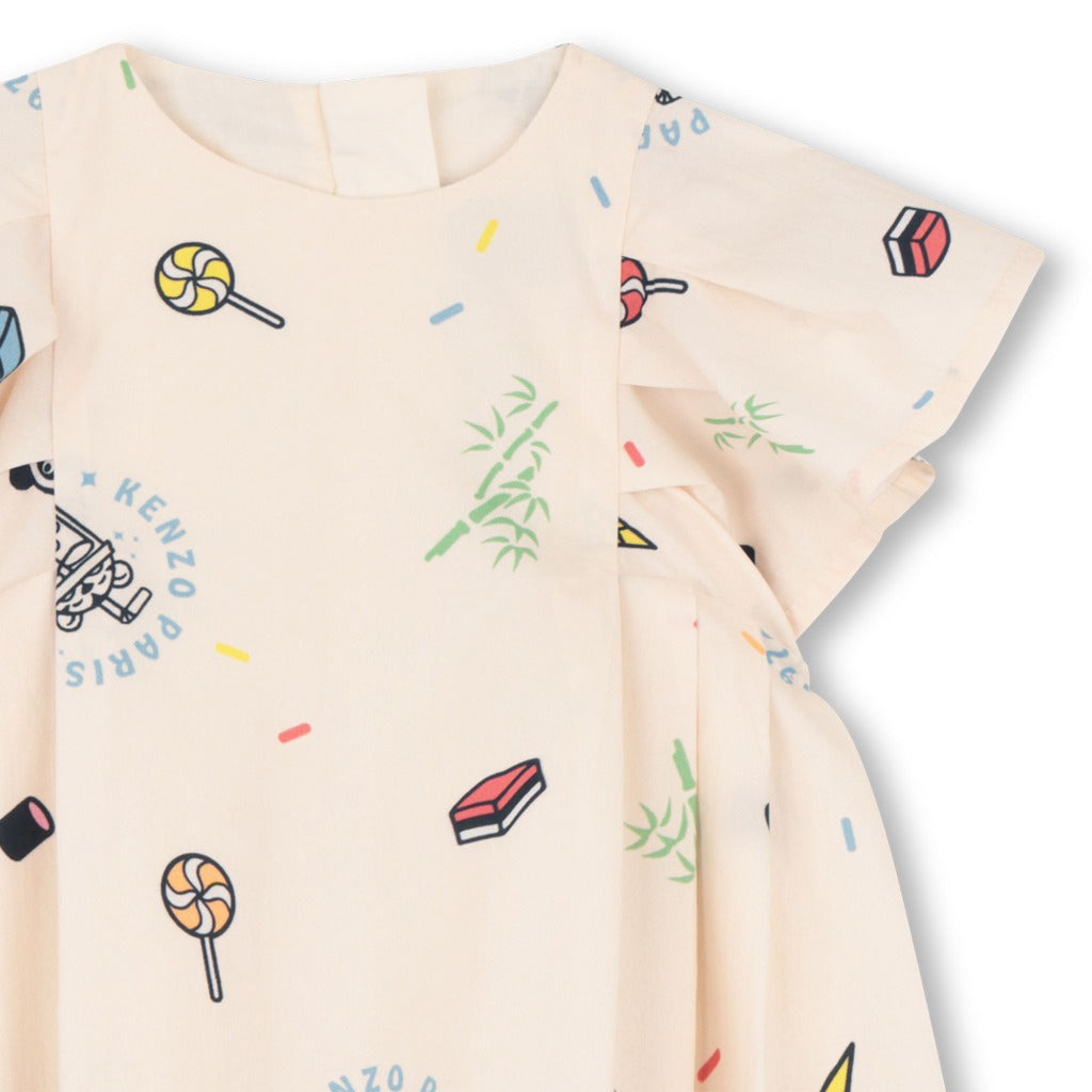 Kenzo Kids Panda Pattern Dress
