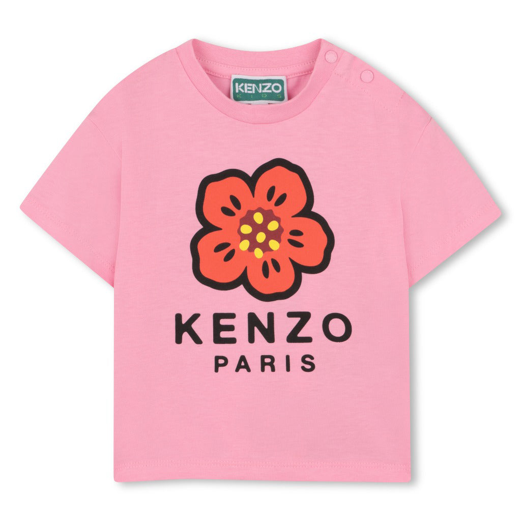 Kenzo Kids Flower Logo T-shirt