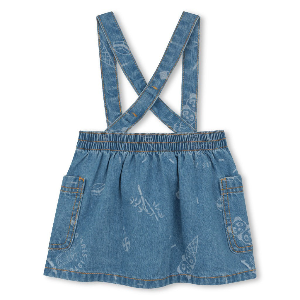 Kenzo Kids Bamboo Denim Skirt
