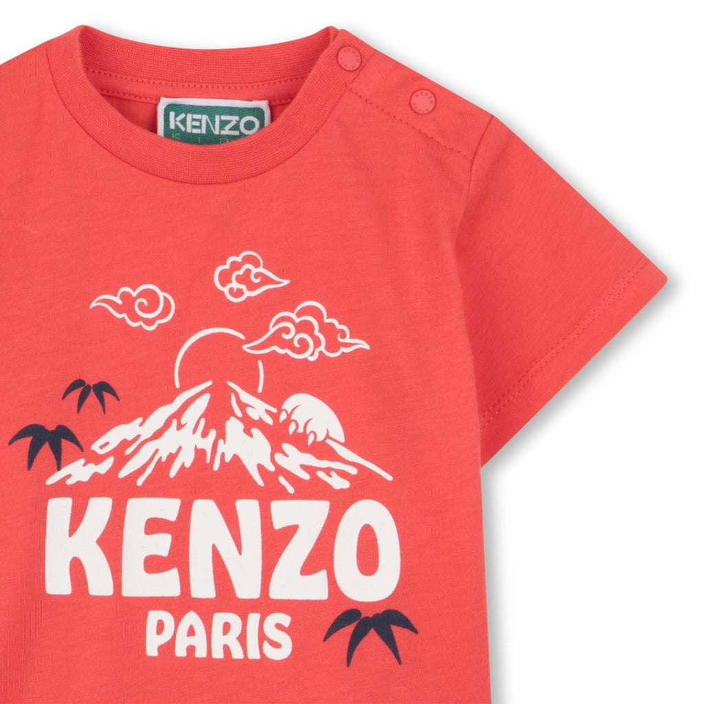 Kenzo Kids Logo Graphic T-shirt