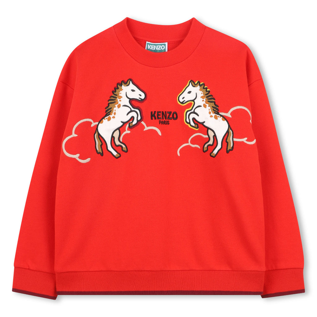 Kenzo Kids Horse Graphic Sweatshirt