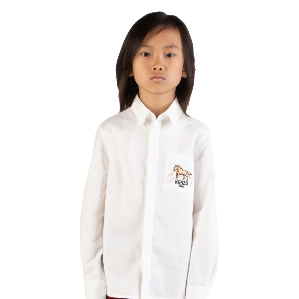 Kenzo Kids Horse Graphic Shirt