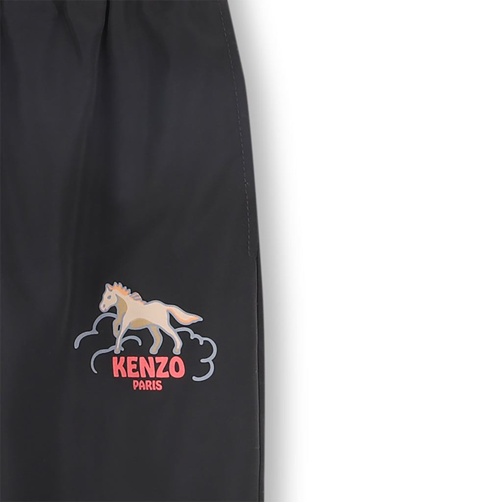 Kenzo Kids Horse Graphic Sweatpants