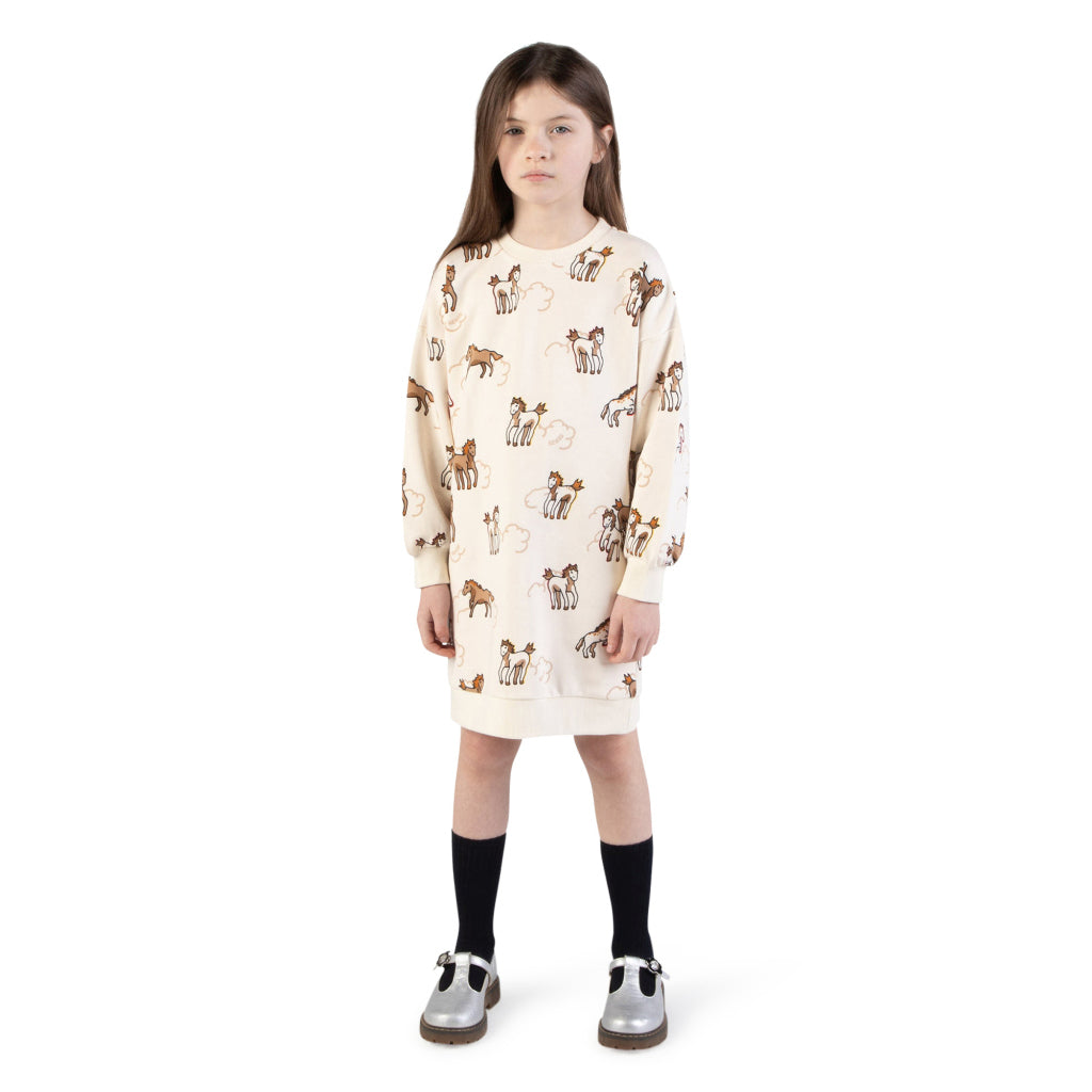 Kenzo Kids Horse Pattern Dress
