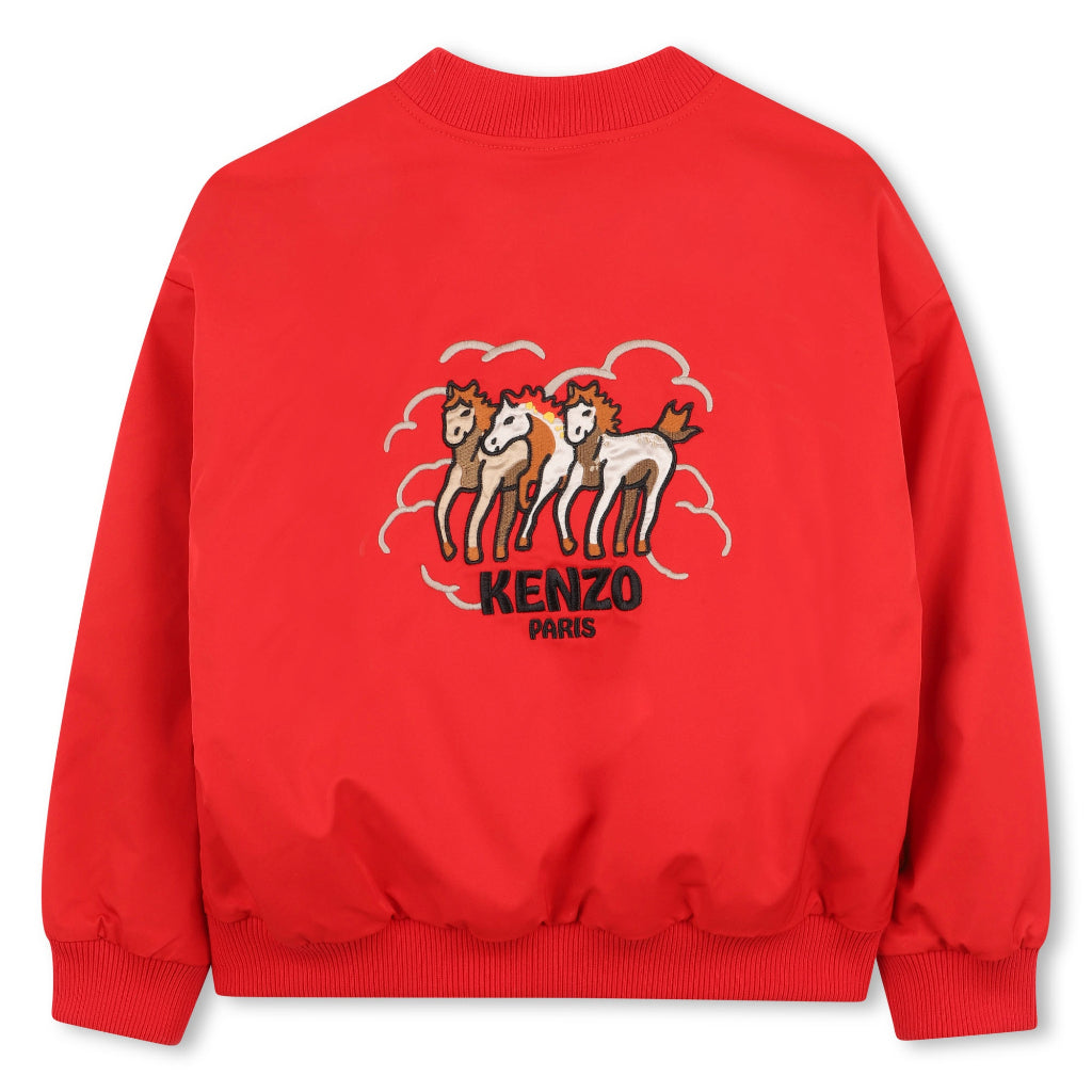 Kenzo Kids Logo Bomber Jacket