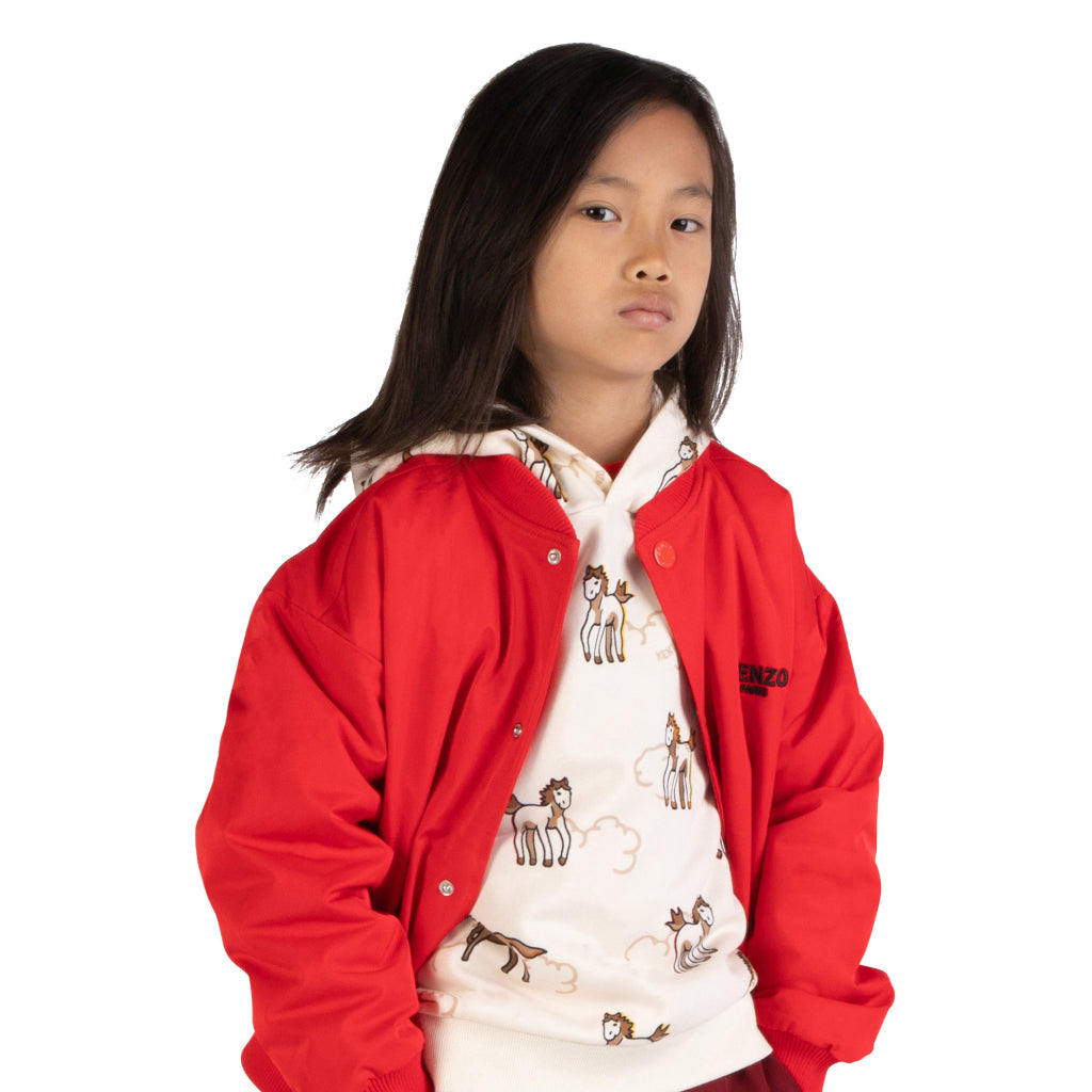 Kenzo Kids Logo Bomber Jacket