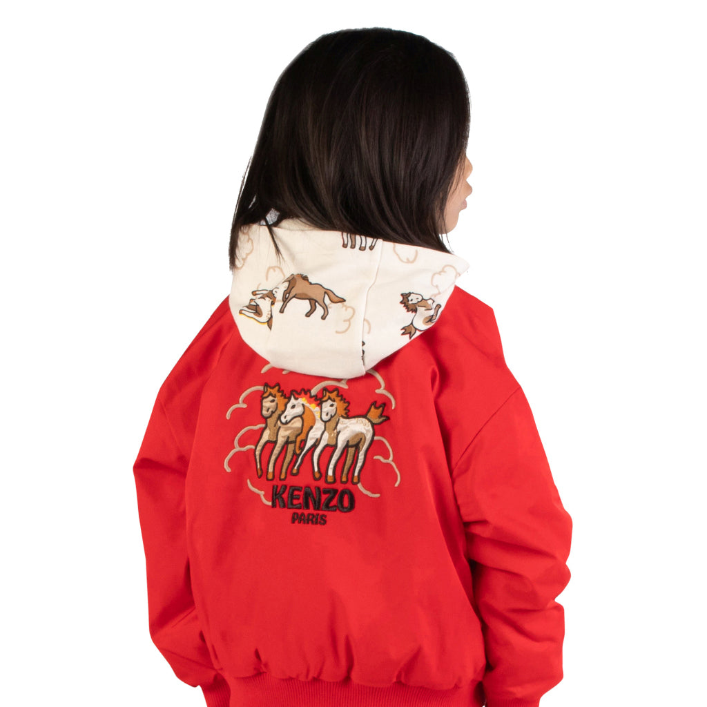 Kenzo Kids Logo Bomber Jacket