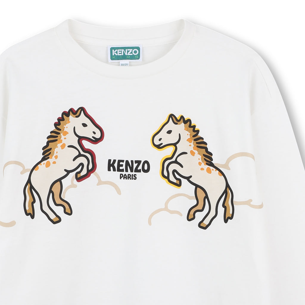 Kenzo Kids Horse Graphic T-shirt