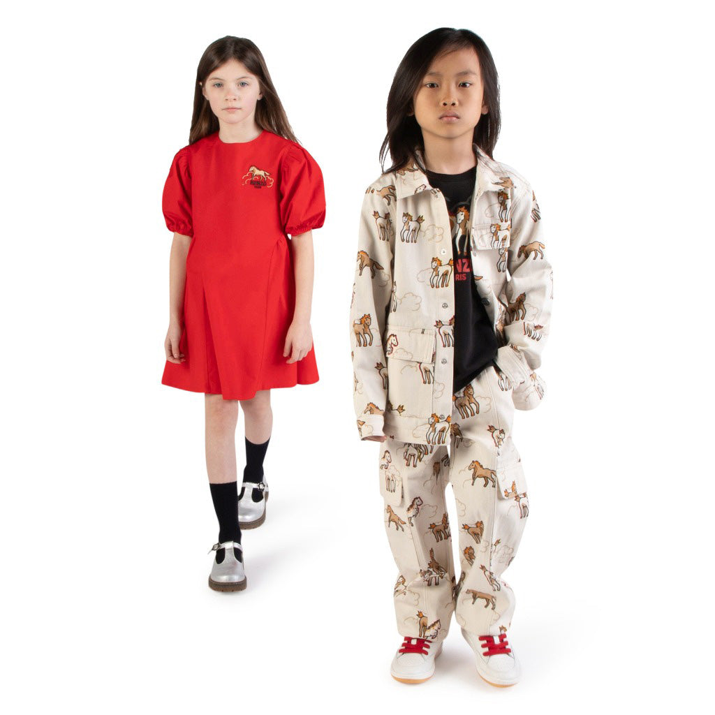 Kenzo Kids Horse Pattern Trousers
