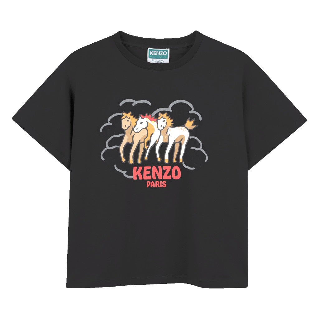 Kenzo Kids Horse Graphic T-shirt