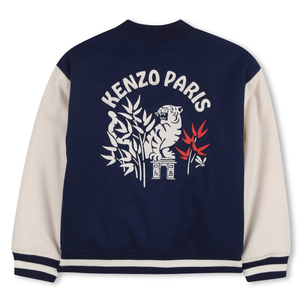 Kenzo Kids Logo Varsity Jacket