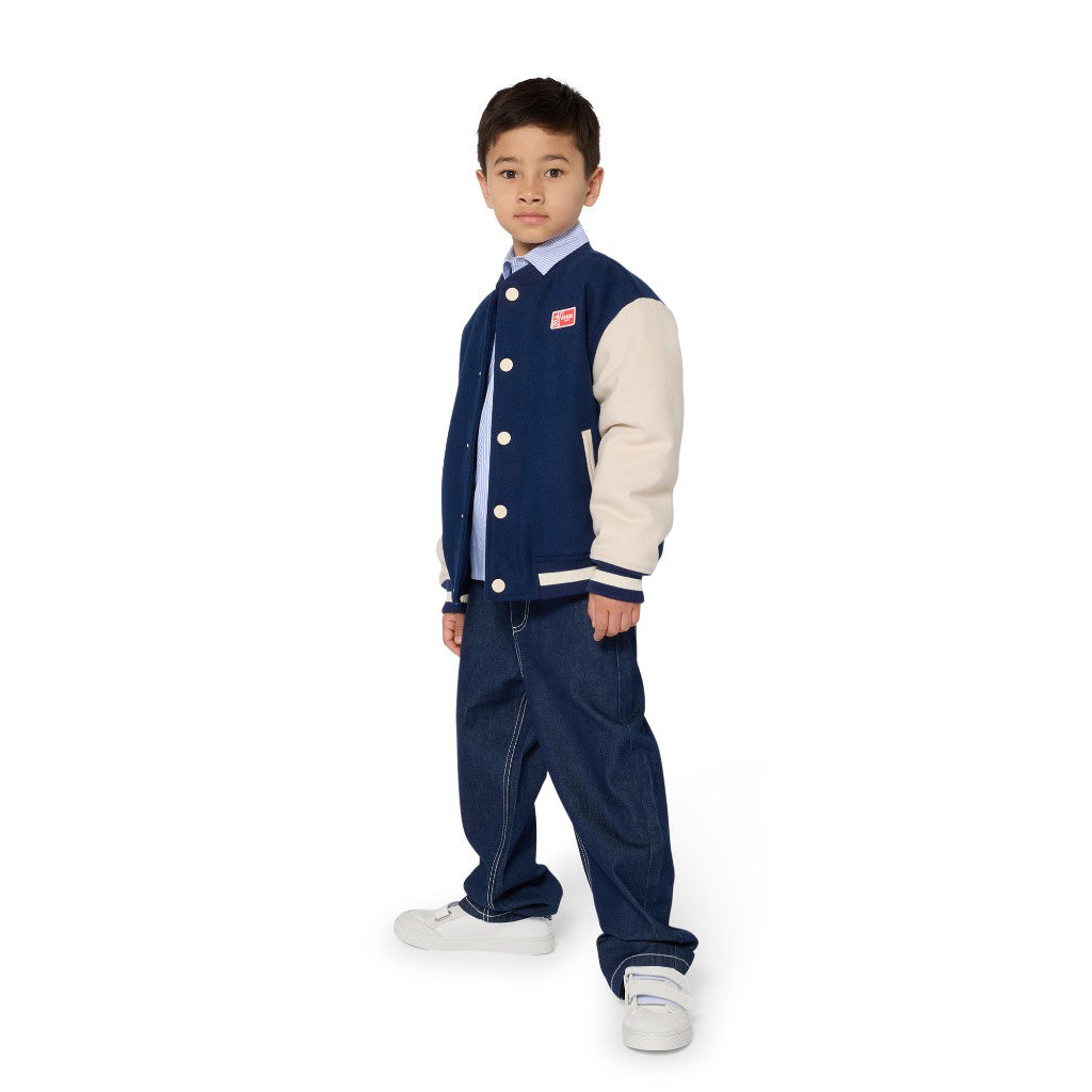 Kenzo Kids Logo Varsity Jacket
