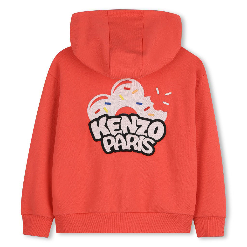 Kenzo Kids Logo Hooded Cardigan