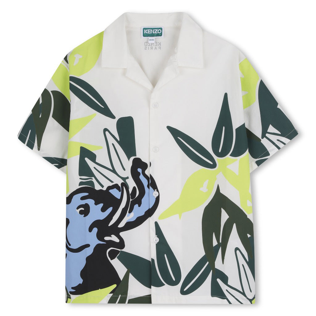 Kenzo Kids Elephant Graphic Shirt