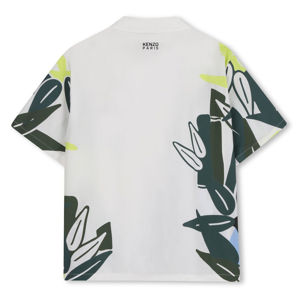 Kenzo Kids Elephant Graphic Shirt