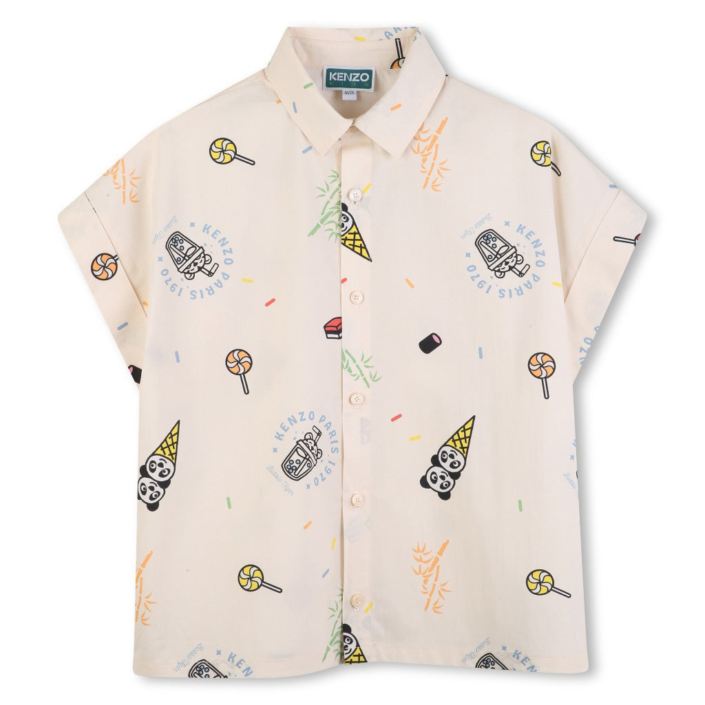 Kenzo Kids Panda Graphic Shirt