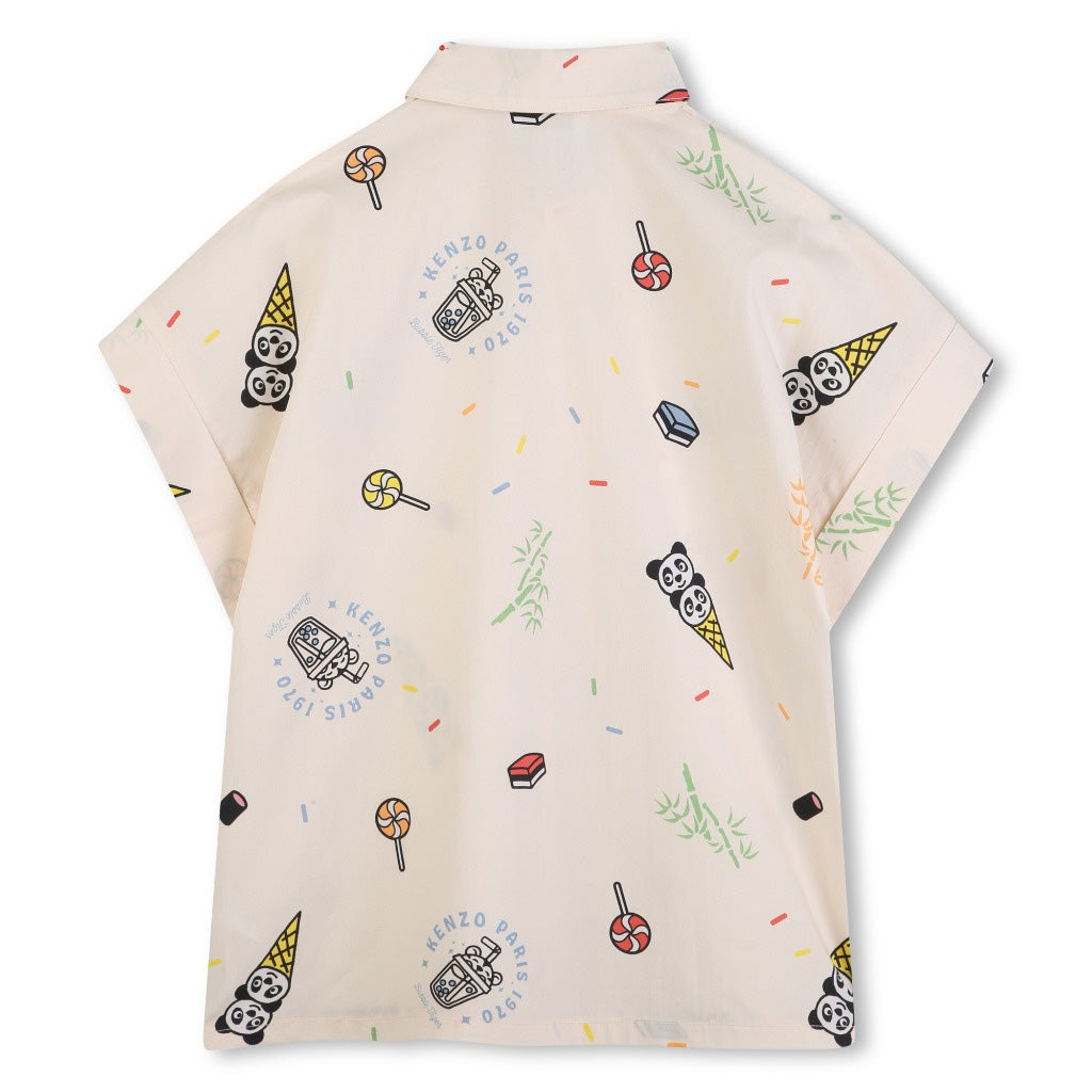 Kenzo Kids Panda Graphic Shirt