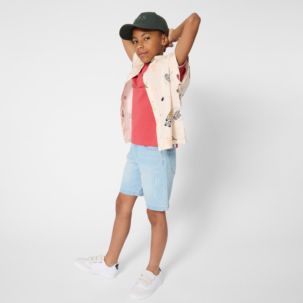 Kenzo Kids Panda Graphic Shirt