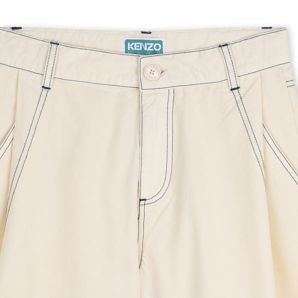 Kenzo Kids Logo Bermuda Shorts