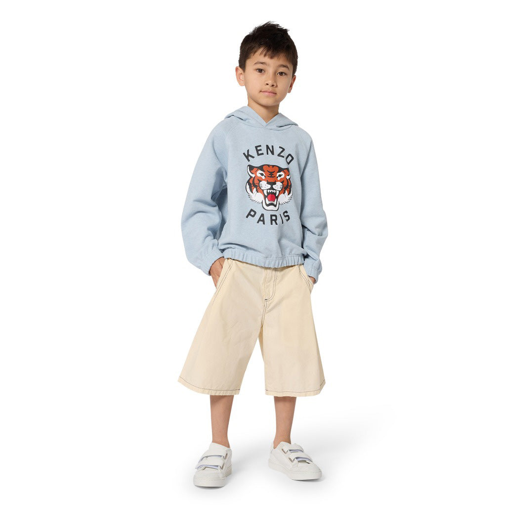 Kenzo Kids Logo Bermuda Shorts