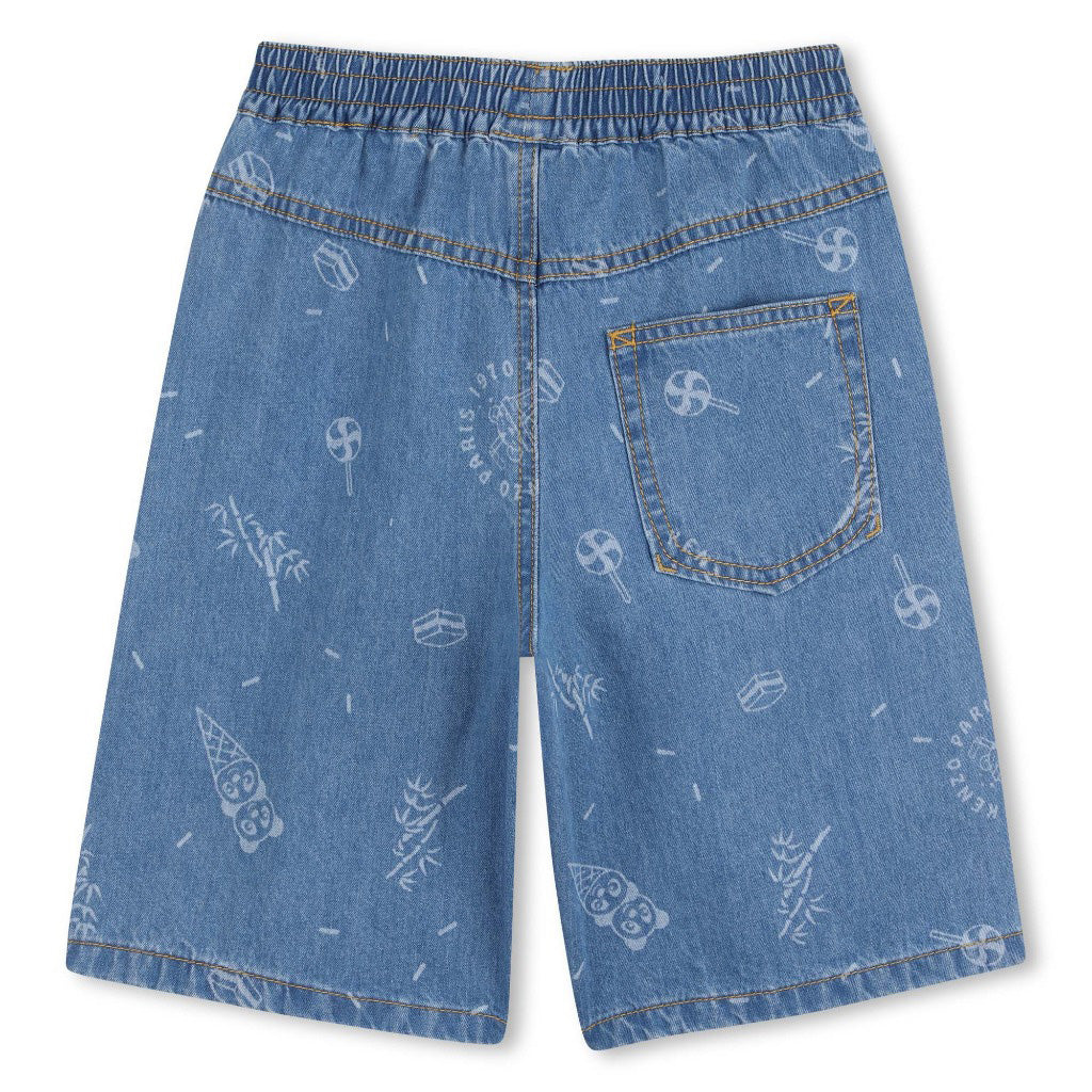 Kenzo Kids Panda Bermuda Shorts