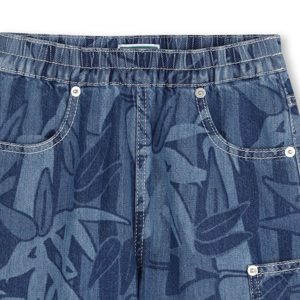 Kenzo Kids Bamboo Bermuda Shorts