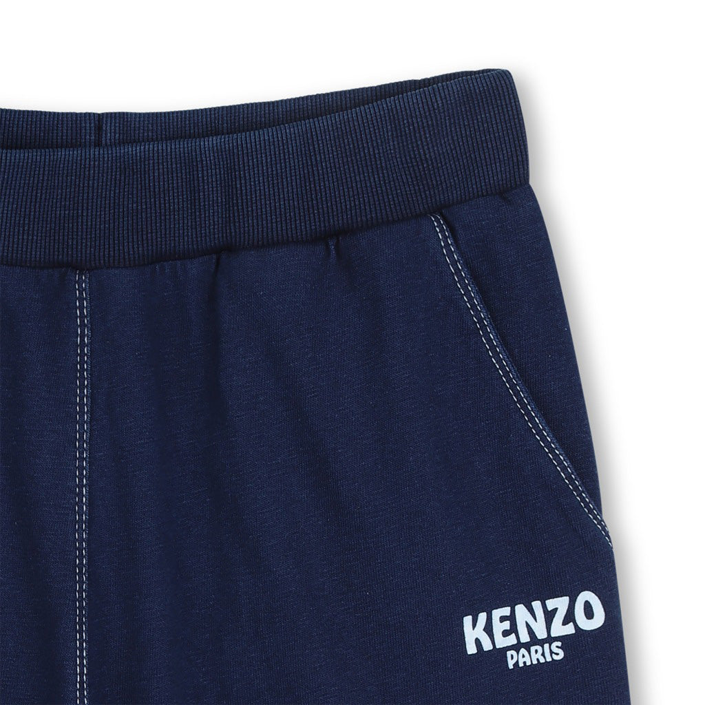 Kenzo Kids Logo Bermuda Shorts