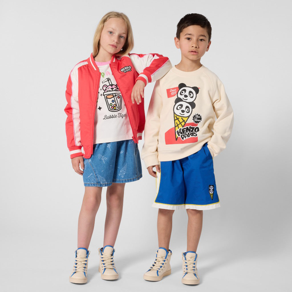 Kenzo Kids Panda Bermuda Shorts