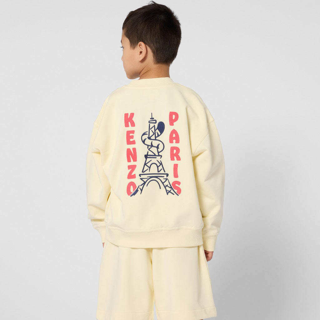 Kenzo Kids Logo Graphic Sweatshirt