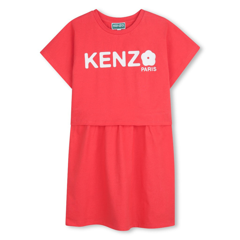 Kenzo Kids Logo Graphic Dress
