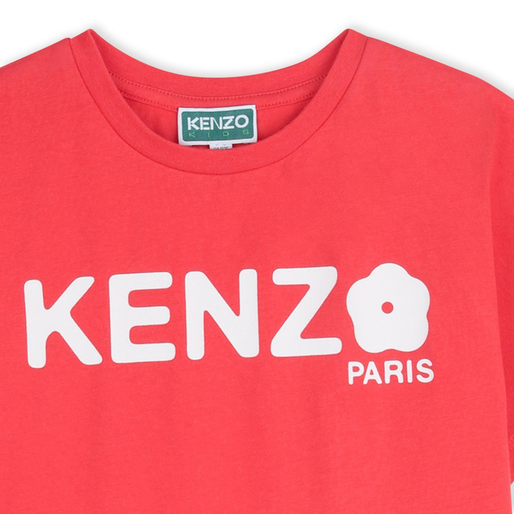 Kenzo Kids Logo Graphic Dress