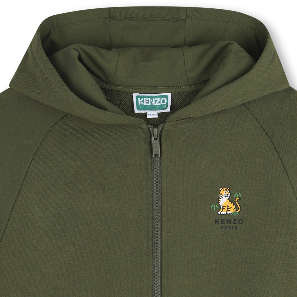 Kenzo Kids Tiger Hooded Cardigan