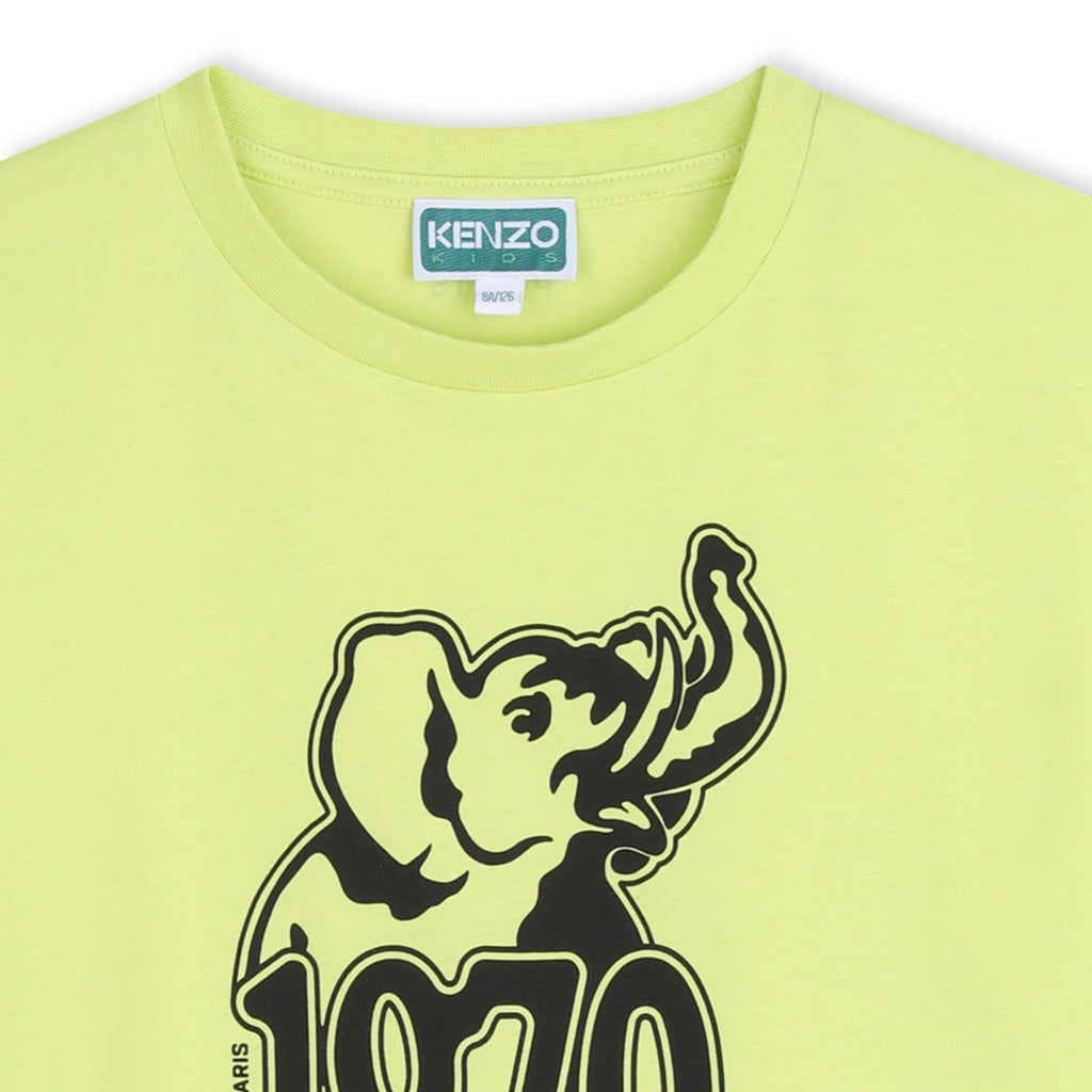 Kenzo Kids Elephant Graphic T-shirt