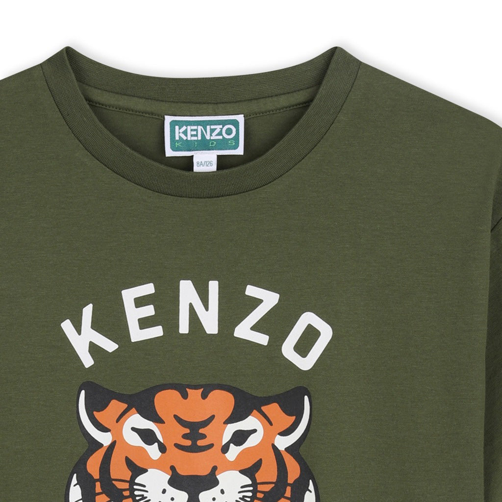 Kenzo Kids Tiger Logo T-shirt