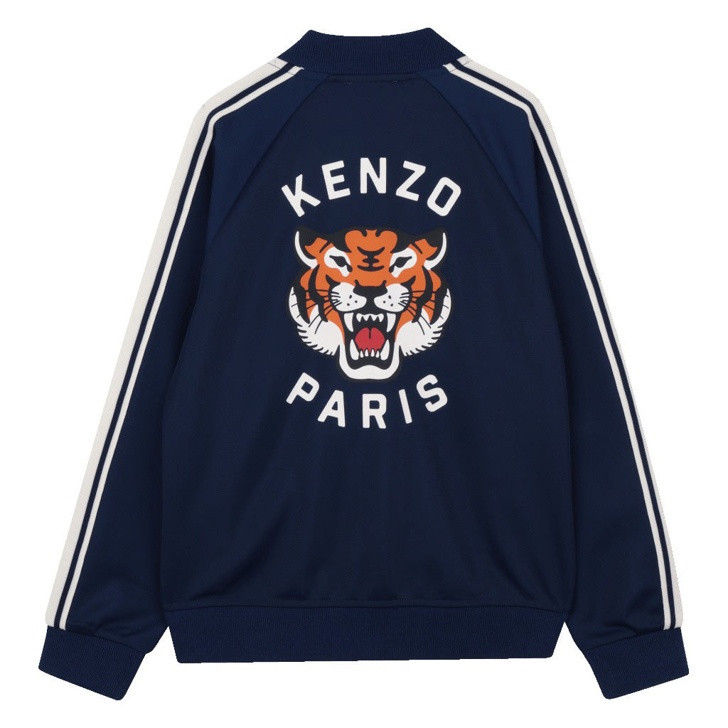 Kenzo Kids Tiger Zip Up Cardigan