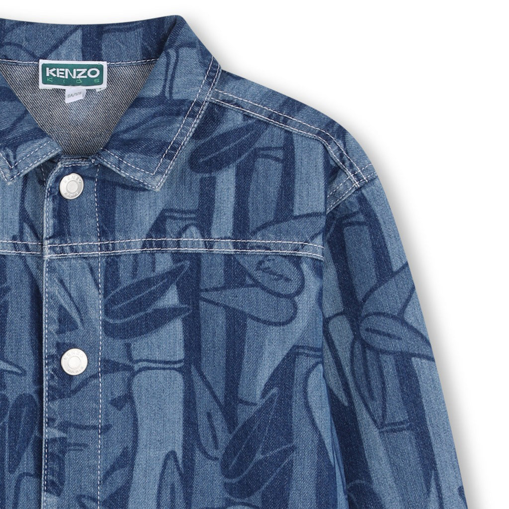 Kenzo Kids Bamboo Denim Jacket