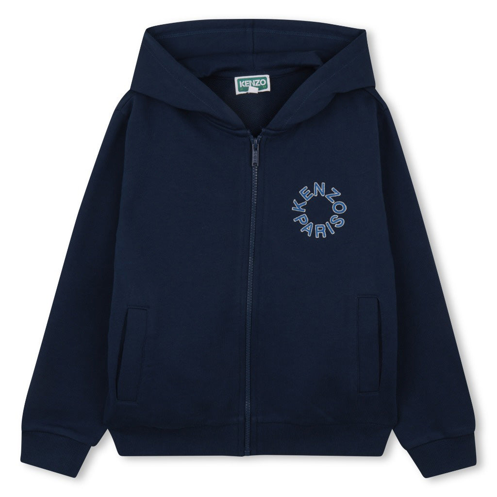 Kenzo Kids Logo Hooded Jacket