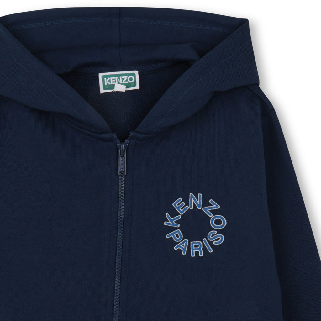 Kenzo Kids Logo Hooded Jacket