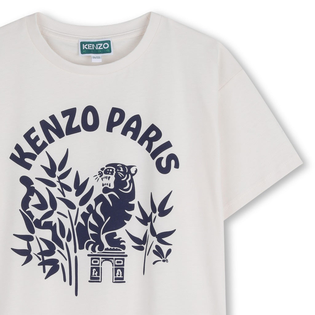 Kenzo Kids Tiger Logo T-shirt