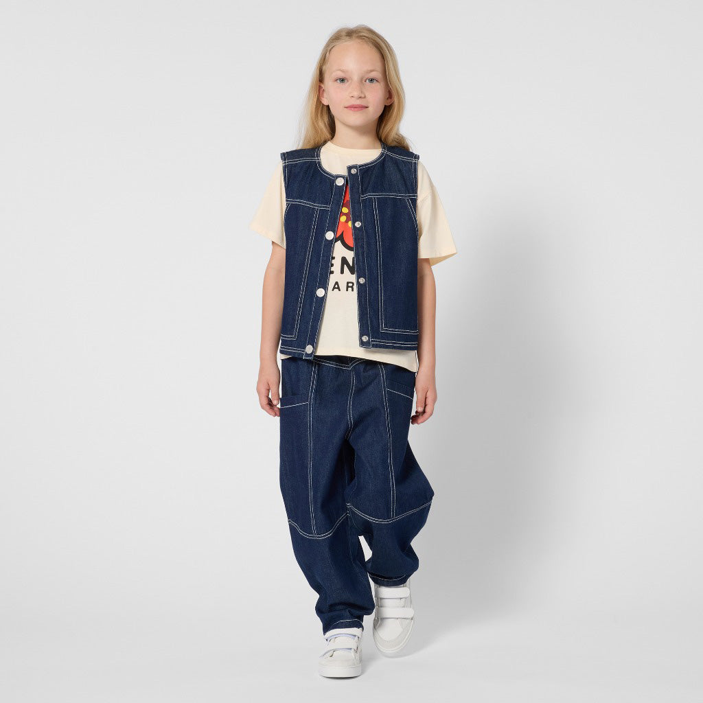 Kenzo Kids Flower Logo T-shirt