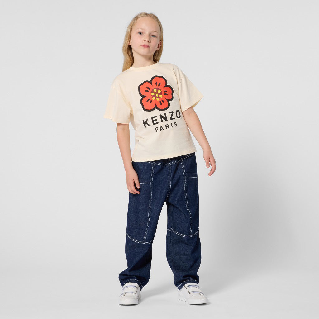 Kenzo Kids Flower Logo T-shirt