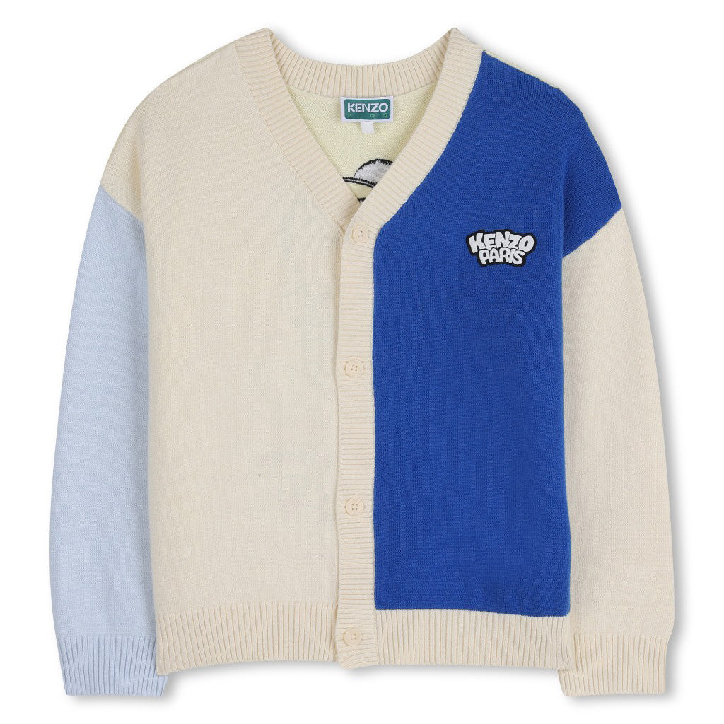 Kenzo Kids Logo Knitted Cardigan
