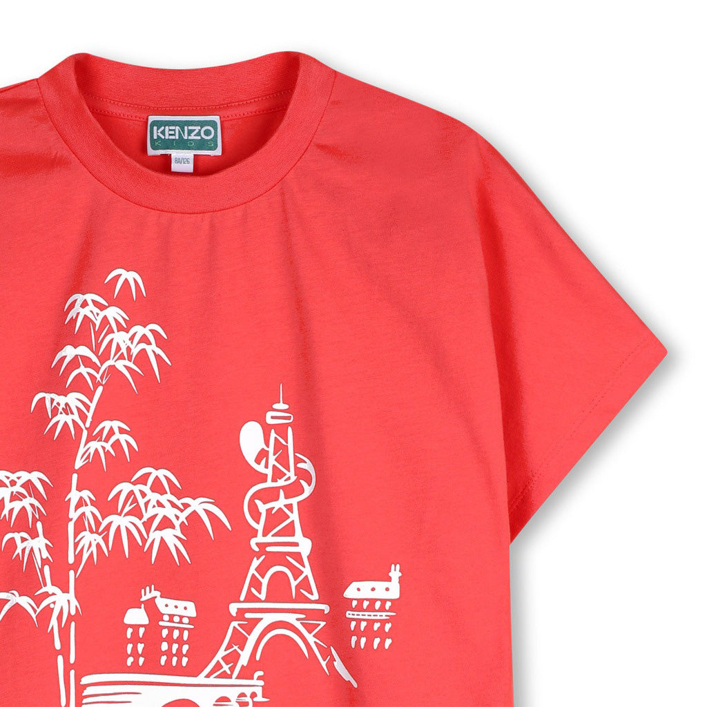 Kenzo Kids Logo Graphic T-shirt