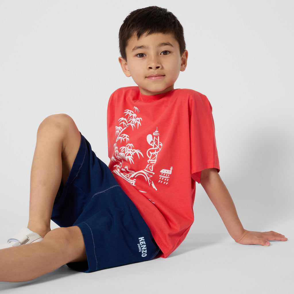 Kenzo Kids Logo Graphic T-shirt