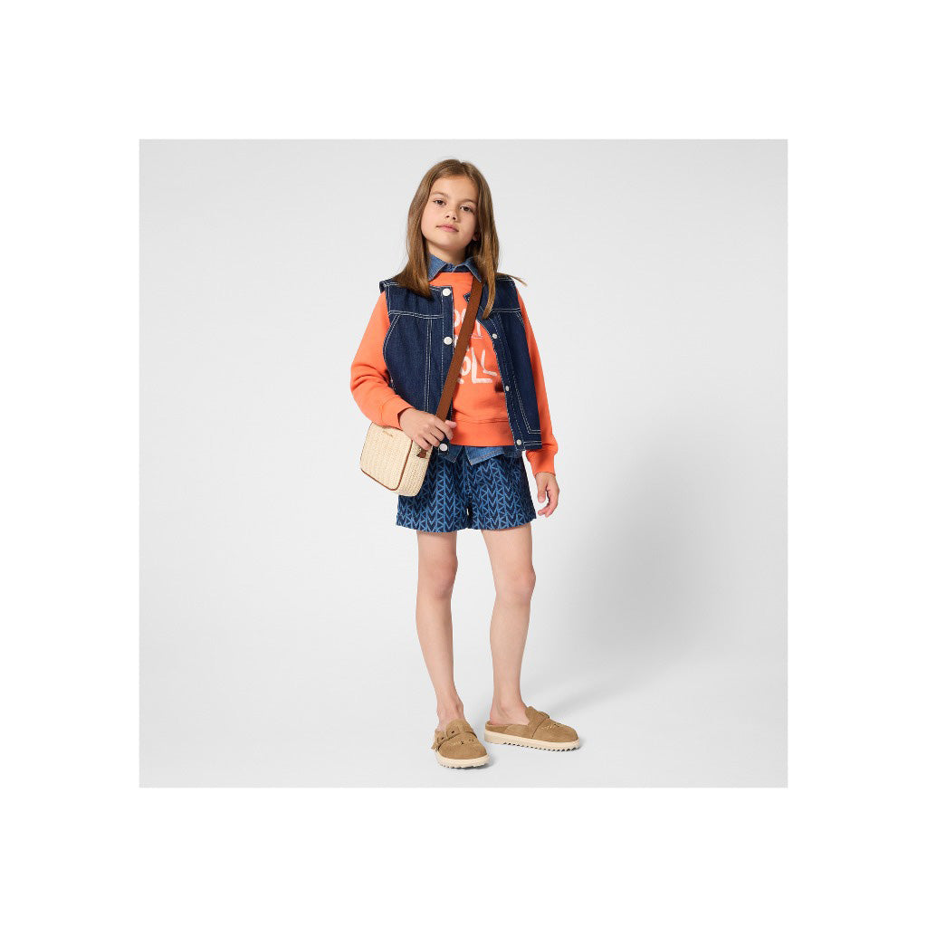 Kenzo Kids Denim Sleeveless Jacket