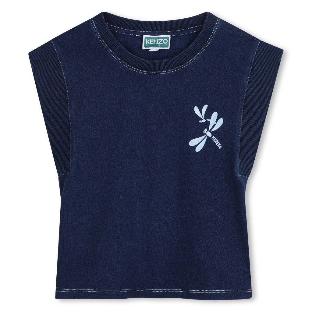 Kenzo Kids Dragonfly Sleeveless Top