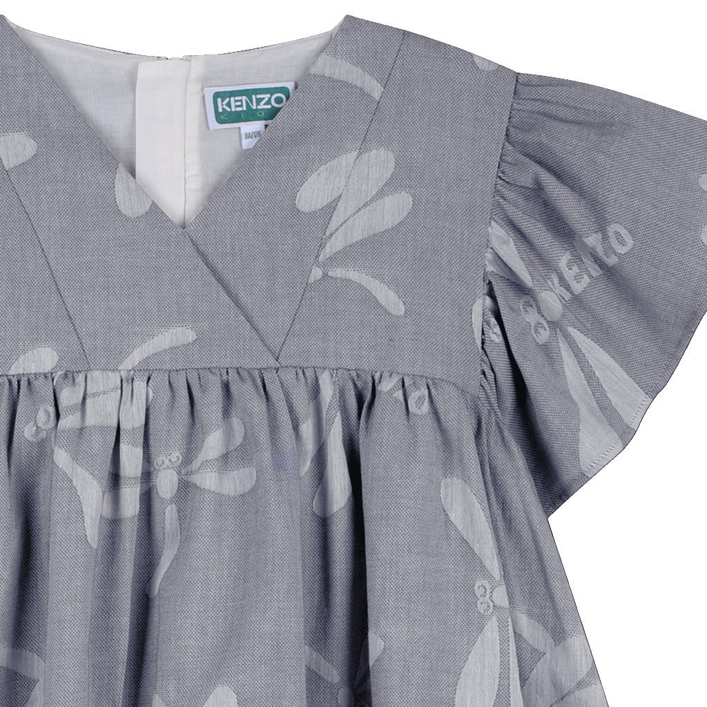 Kenzo Kids Dragonfly Pattern Dress