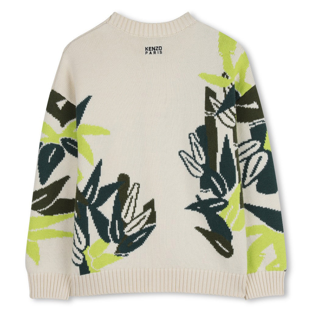 Kenzo Kids Elephant Knitted Cardigan