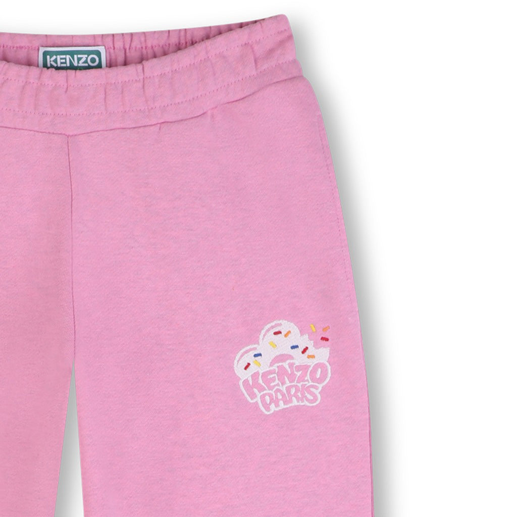 Kenzo Kids Flower Logo Sweatpants