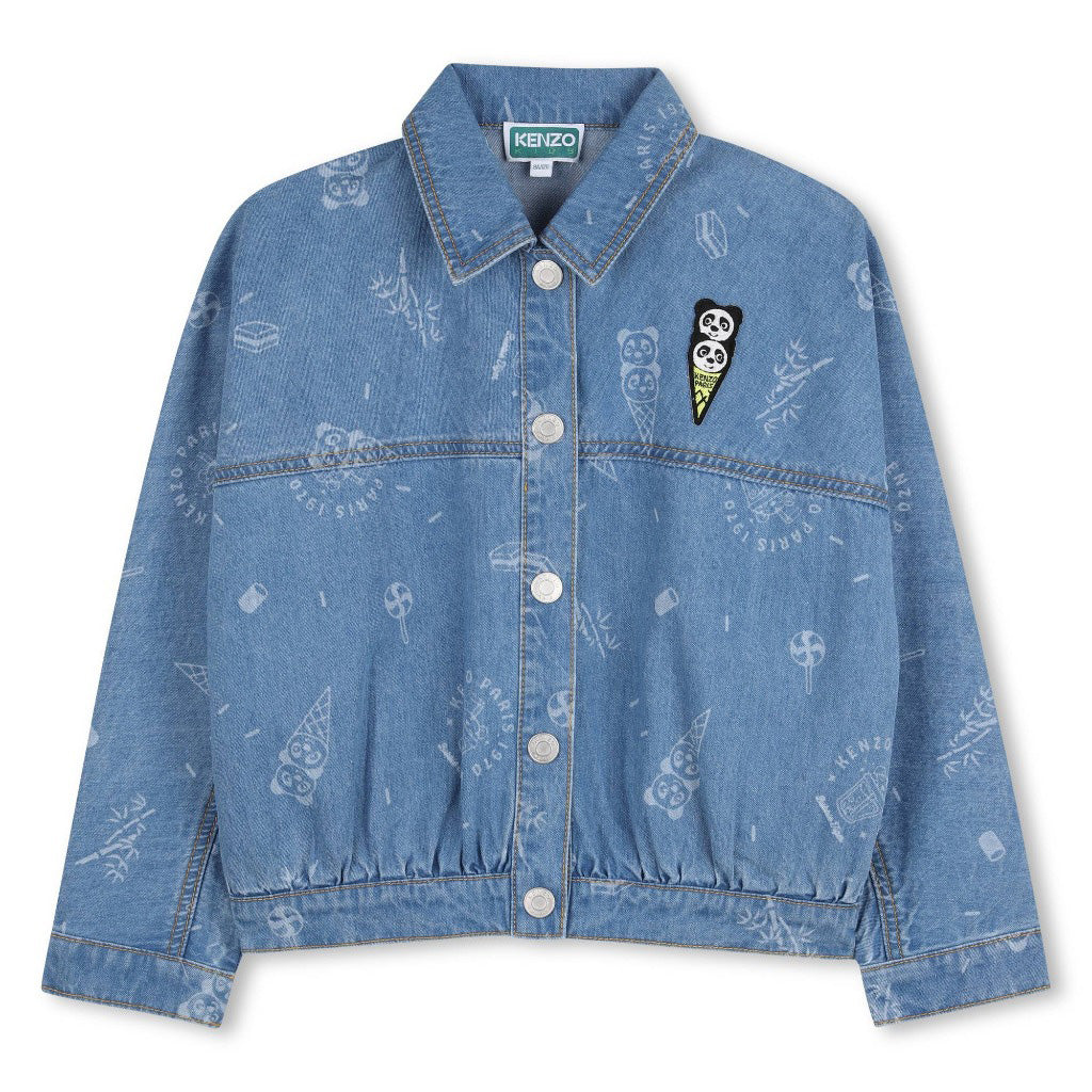 Kenzo Kids Panda Denim Jacket